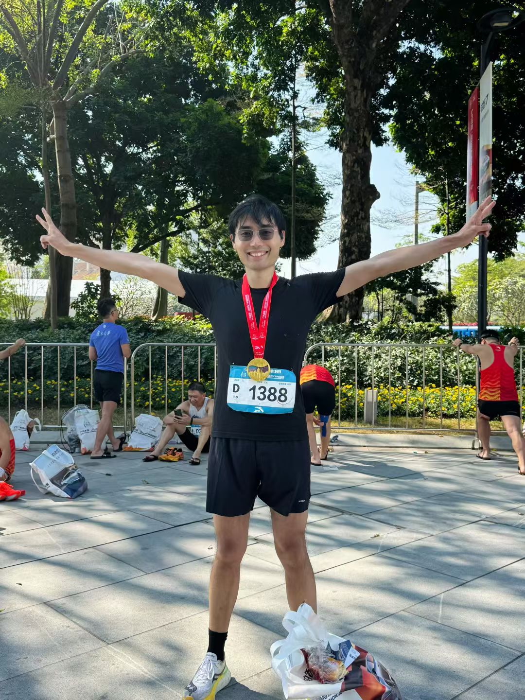 My first marathon @Guangzhou (Dec. 2025).